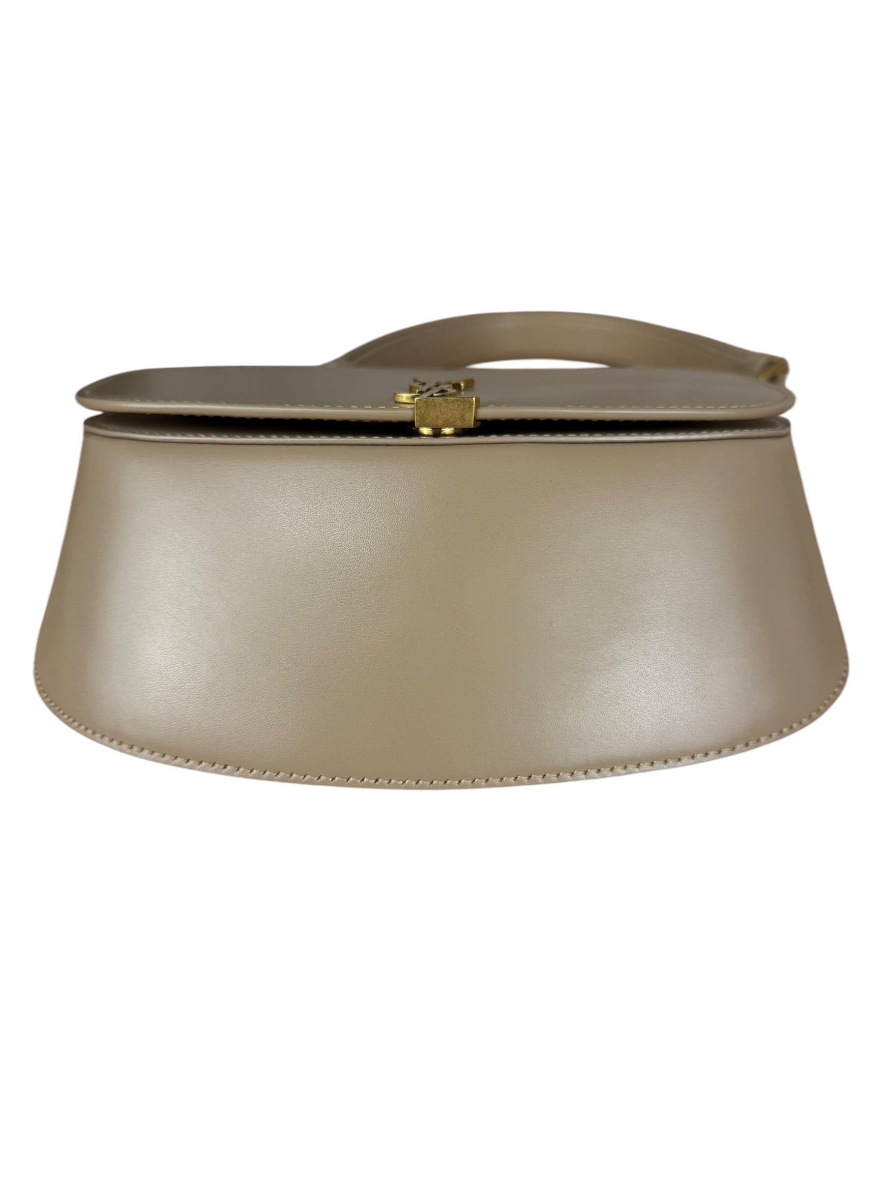 Saint Laurent Beige Leather Voltaire Handbag