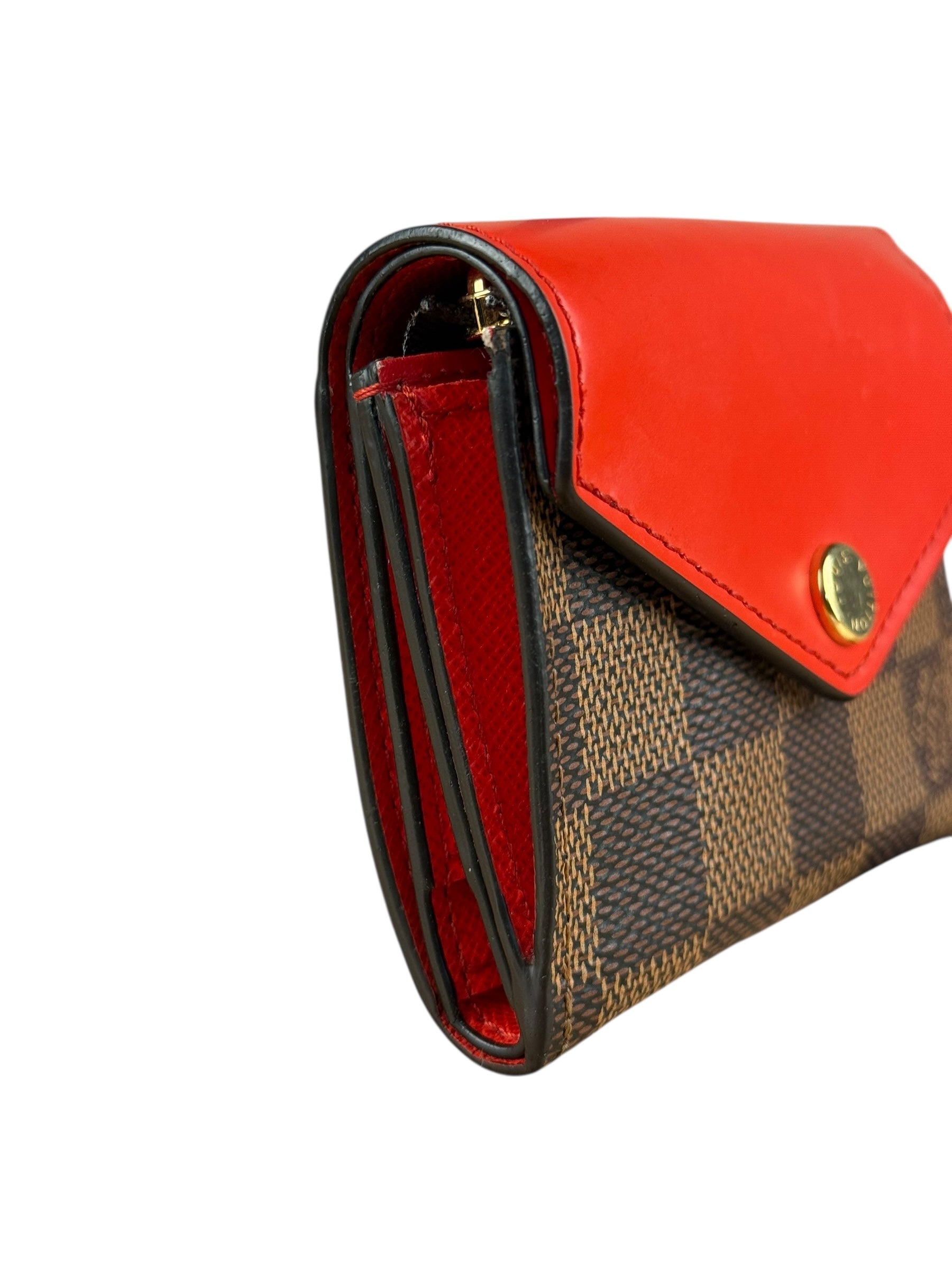 Louis Vuitton Damier Ebene Zoe Wallet