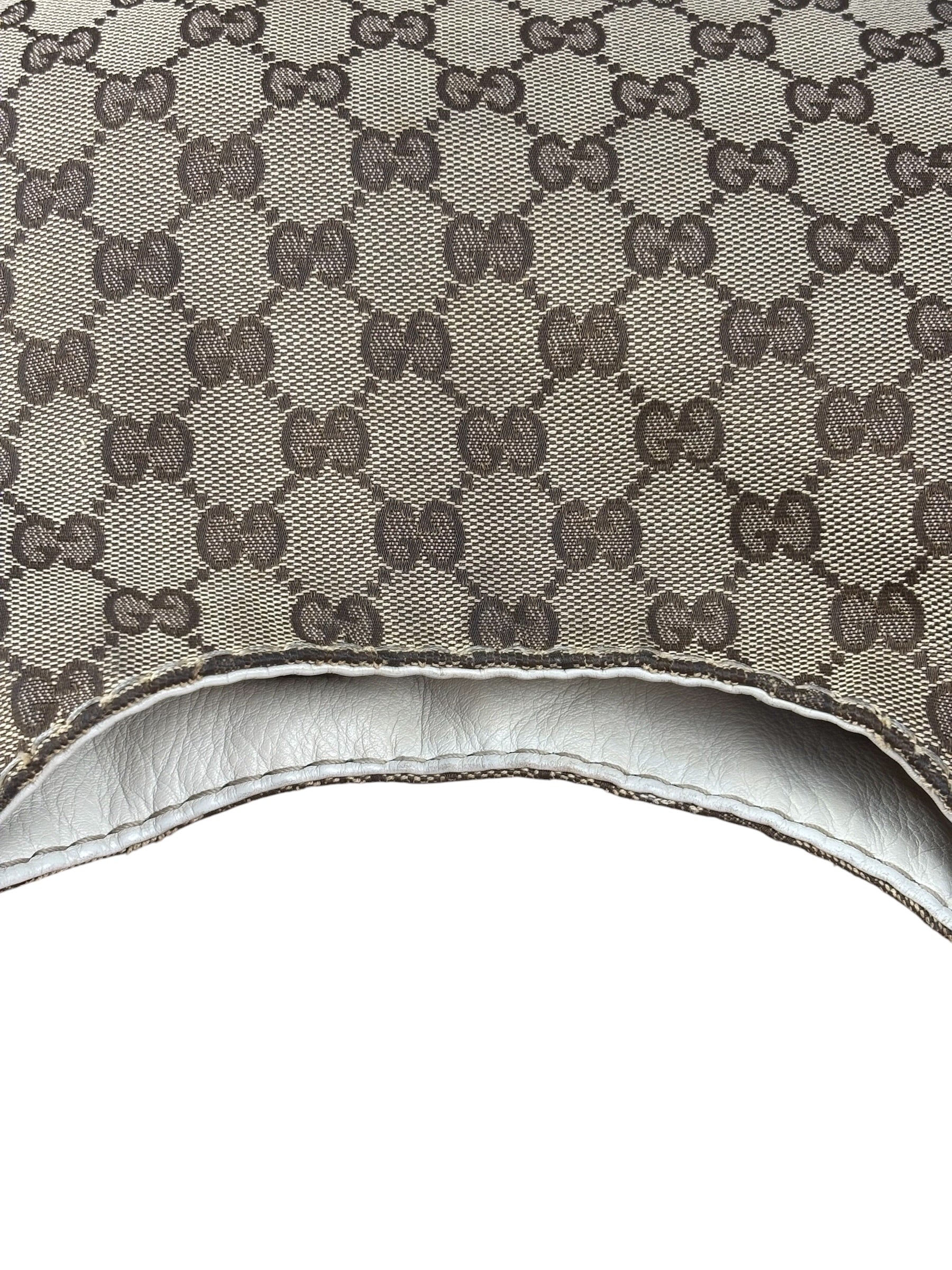 Gucci GG Canvas Medium Charlotte Hobo Bag