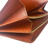 Louis Vuitton Orange Epi Leather Sarah Long Flap Wallet