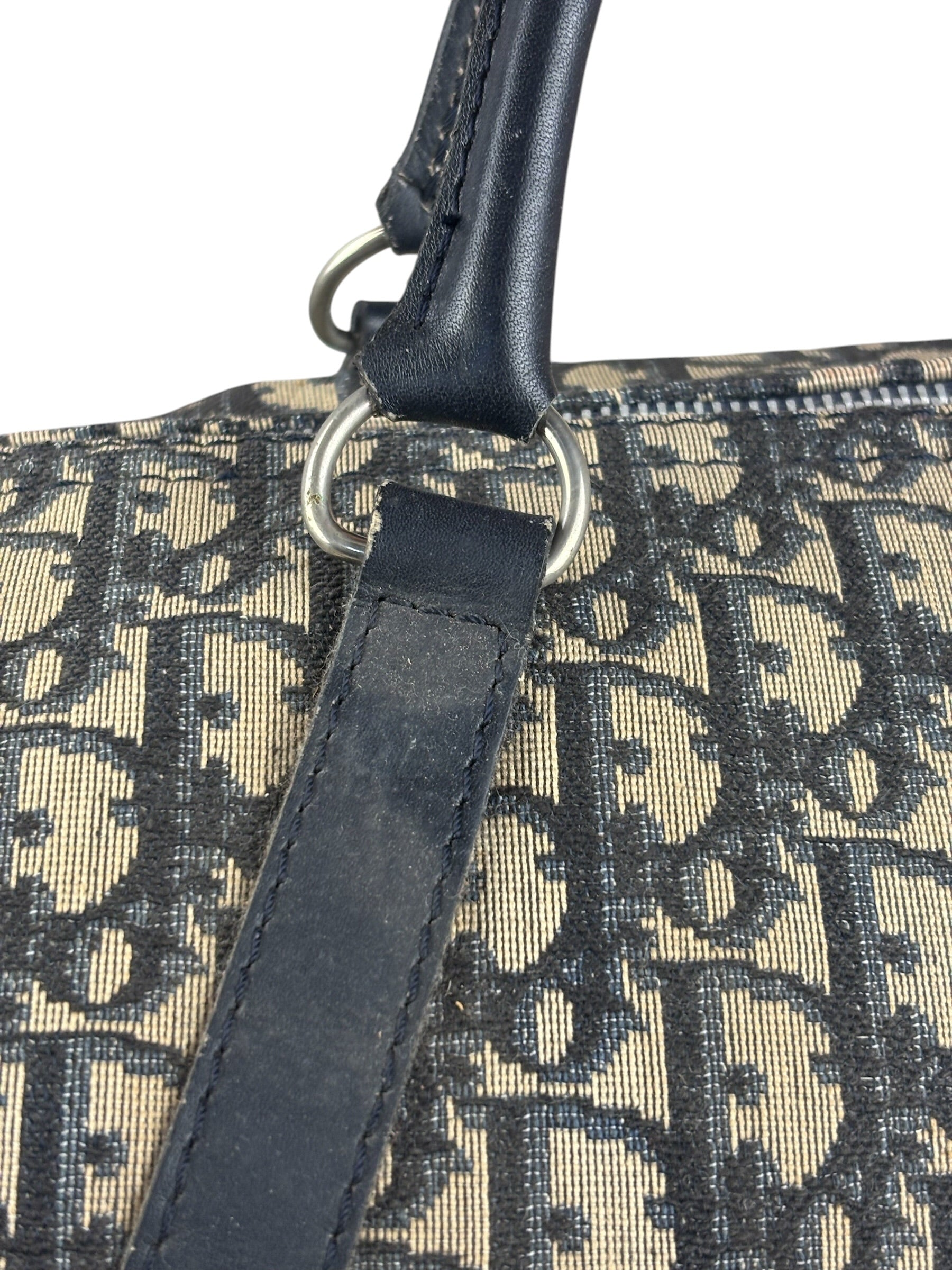 Christian Dior Vintage Trotter Boston Hand Bag