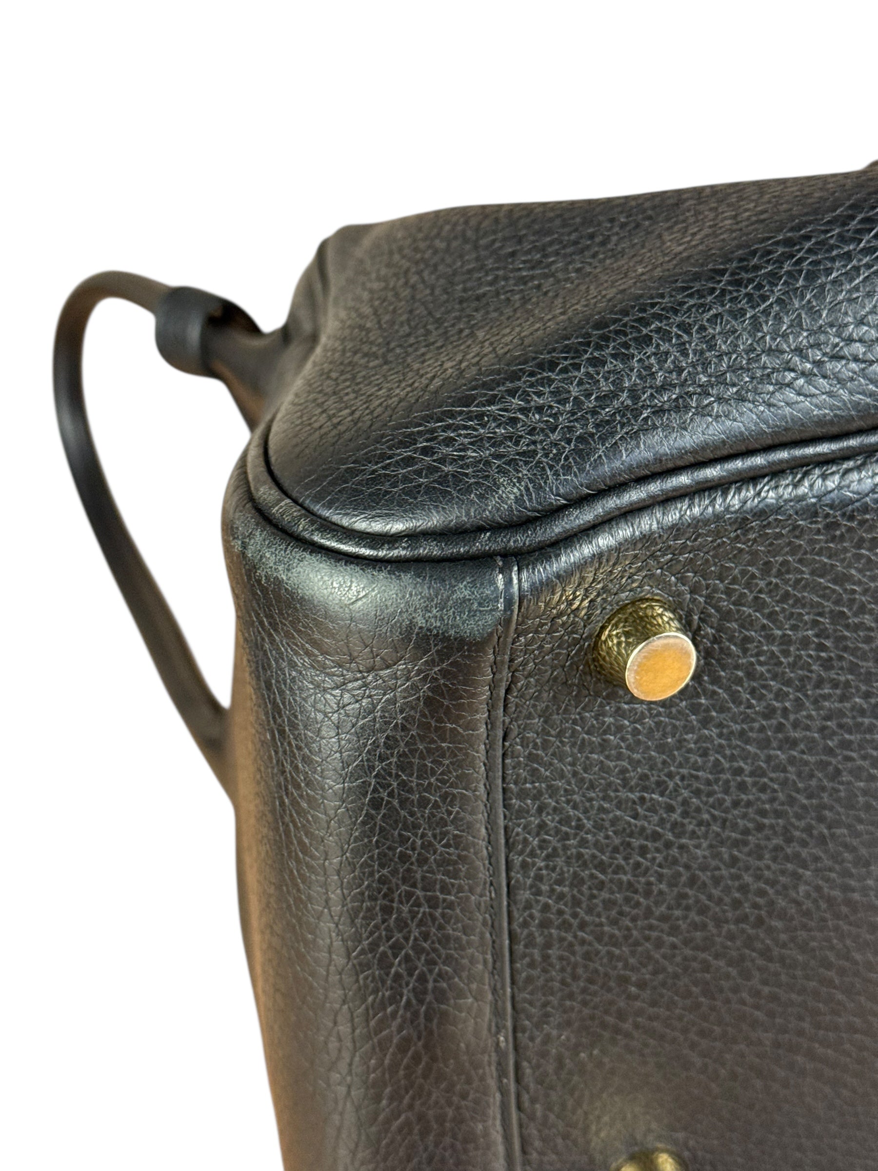 Hermes Black Clemence Lindy 26