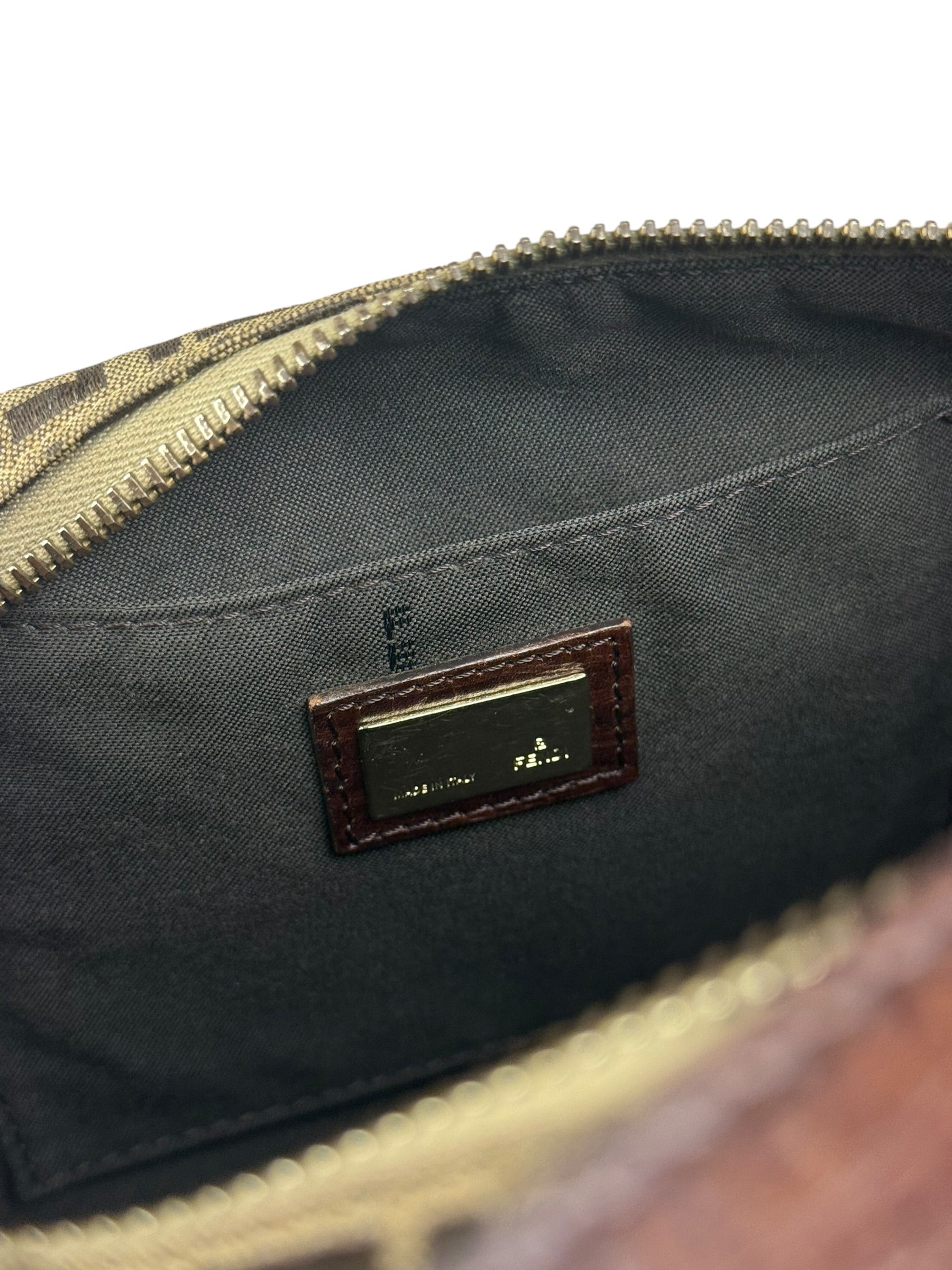 Fendi FF Vintage Monogram Pochette