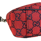 Gucci GG Red Marmont Flap Chain Shoulder Bag