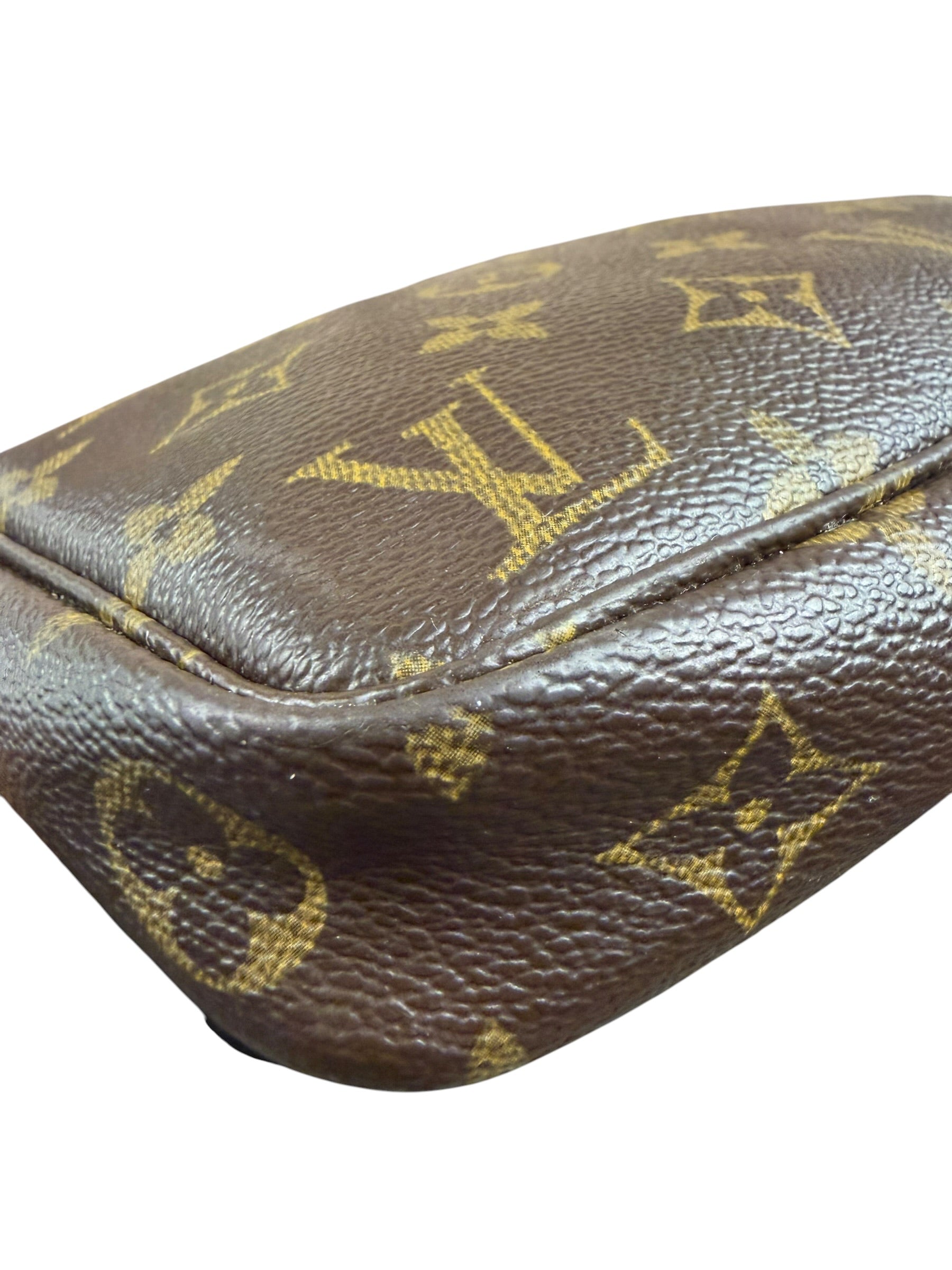 Louis Vuitton Monogram Pochette Replaced LV Strap