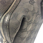 Gucci Black GG Canvas Monogram Hand Bag