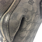 Gucci Black GG Canvas Monogram Hand Bag
