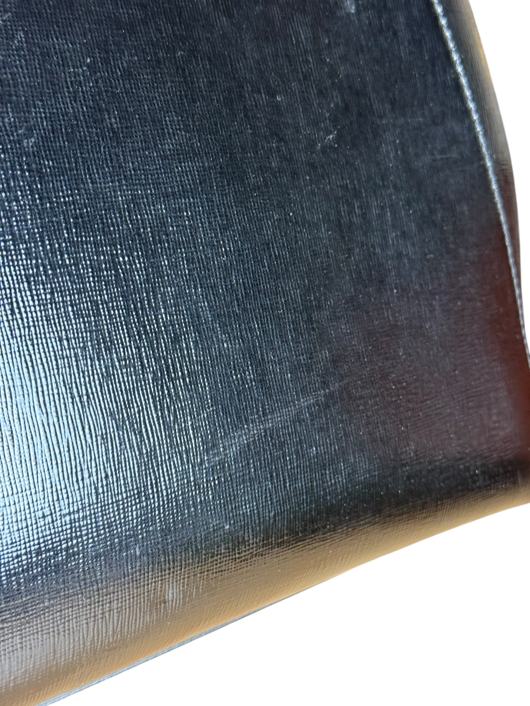 Fendi Black Patent Leather 2Jours Handbag