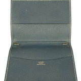 Hermes Blue Jean Leather Agenda Mini Cover