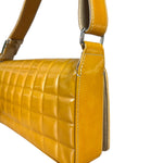 Chanel Vintage East West Patent Flap Bag