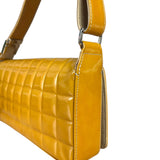 Chanel Vintage East West Patent Flap Bag