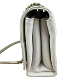 Chanel White Leather Mini Shoulder Bag 1992