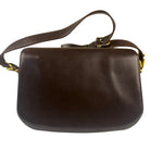 Celine Horse Carriage Dark Brown Leather Shoulder Bag