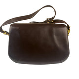 Celine Horse Carriage Dark Brown Leather Shoulder Bag