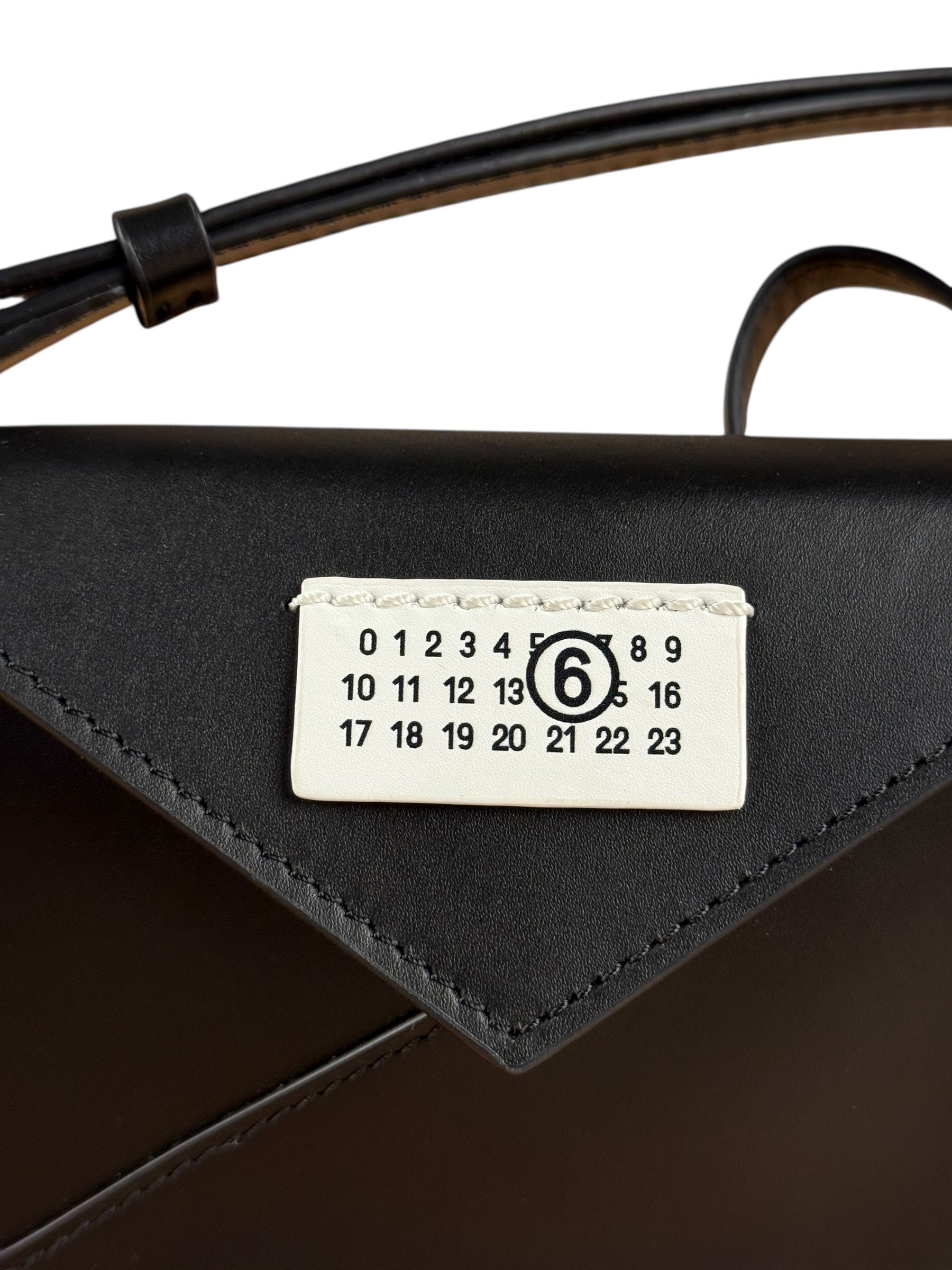 Maison Margiela MM6 Mini Black Leather Crossbody