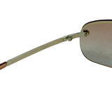 Christian Dior Vintage Pink Tinted Frame Sunglasses