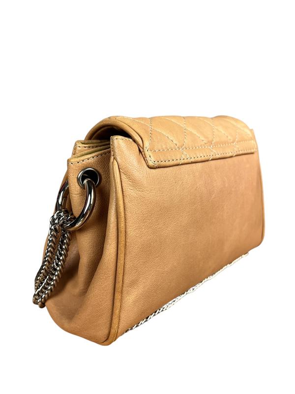 Chanel Beige Bijoux Accordion Flap Bag 2008