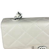 Chanel Classique White Quilted Leather Flap Bag 2001