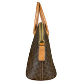 Celine Vintage Macadam Canvas Top Handle Bag