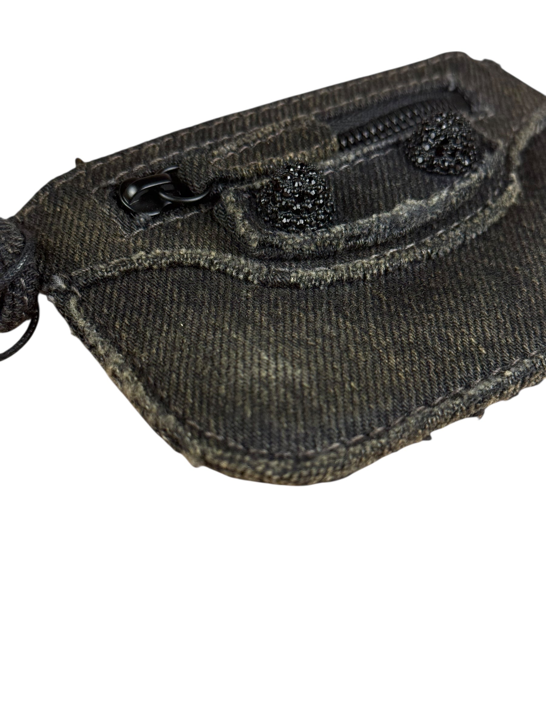 Balenciaga Le Cagole Zip Pouch Denim