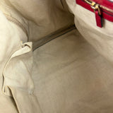 Gucci Beige/Red Leather GG Joy Boston Two-Way Bag