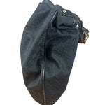 Gucci GG Black Hobo Horsebit Shoulder Bag