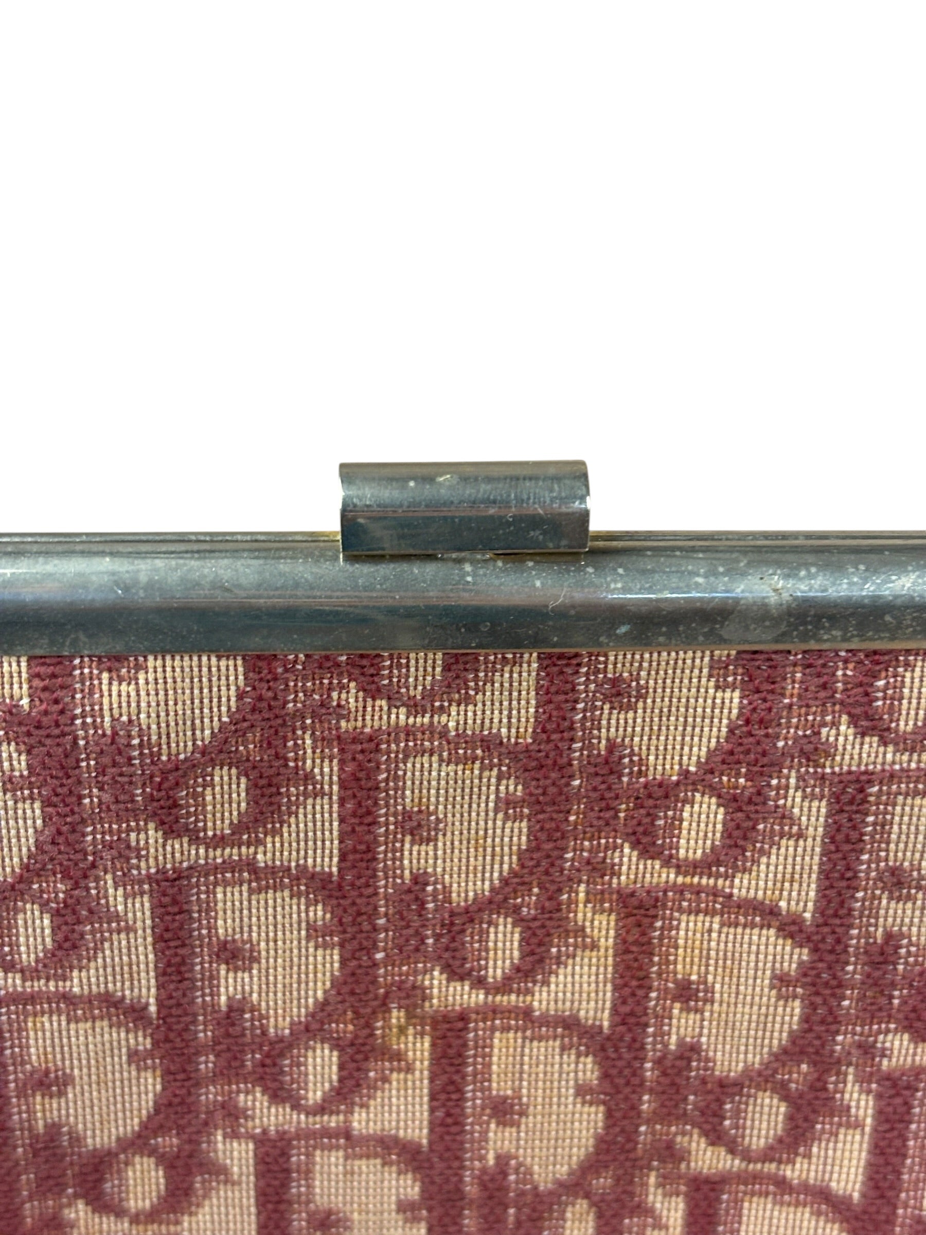 Christian Dior Vintage Trotter Oblique Clutch Bag