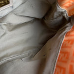 Fendi PVC FF Mamma Baguette Orange