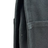 Hermes Fourre-Tout MM Canvas Black Tote