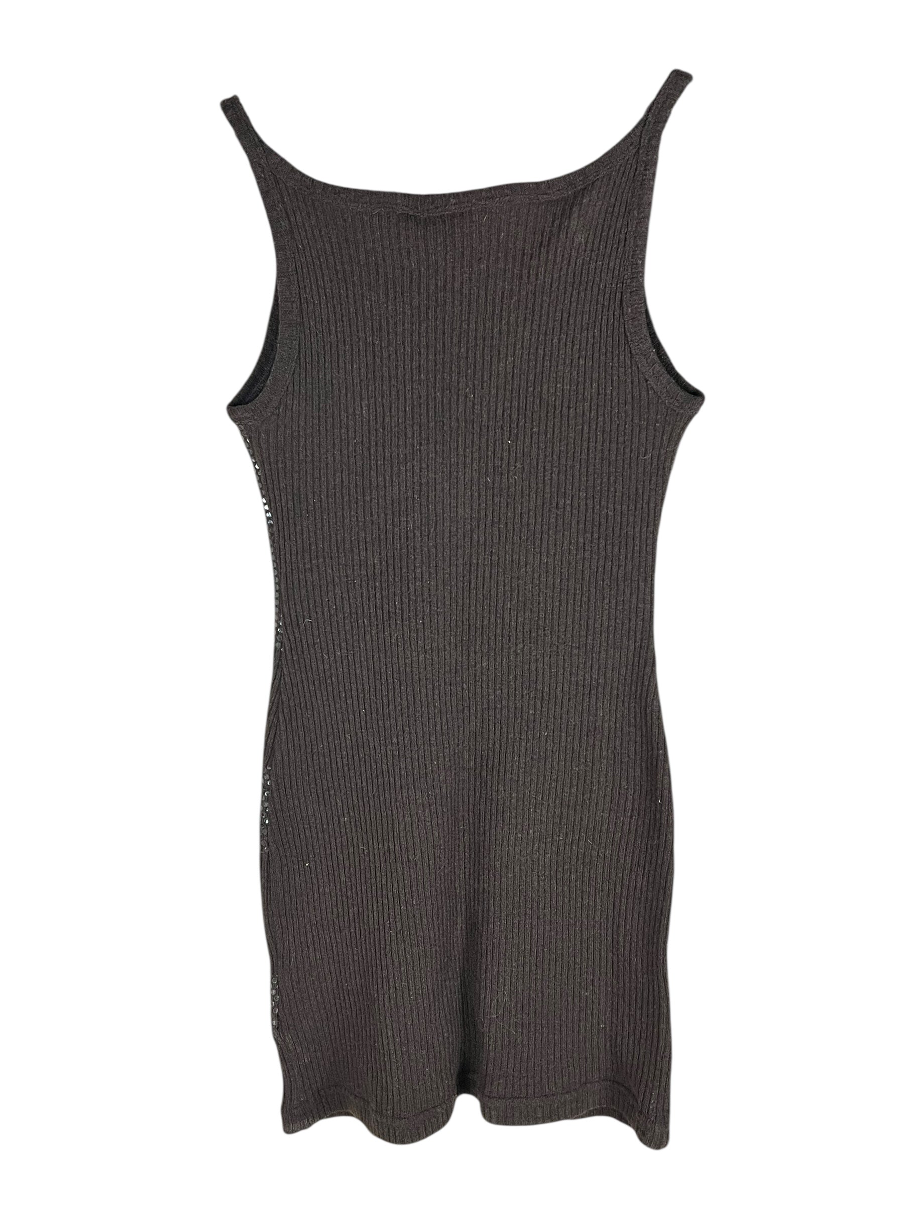 Fendi Jeans Knit Dress Brown