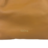 Loewe Brown Leather Flamenco Shoulder Bag