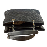 Chanel Black Caviar Quilted Large Shopping Tote 2012