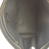 Gucci Black Leather Zip Clutch