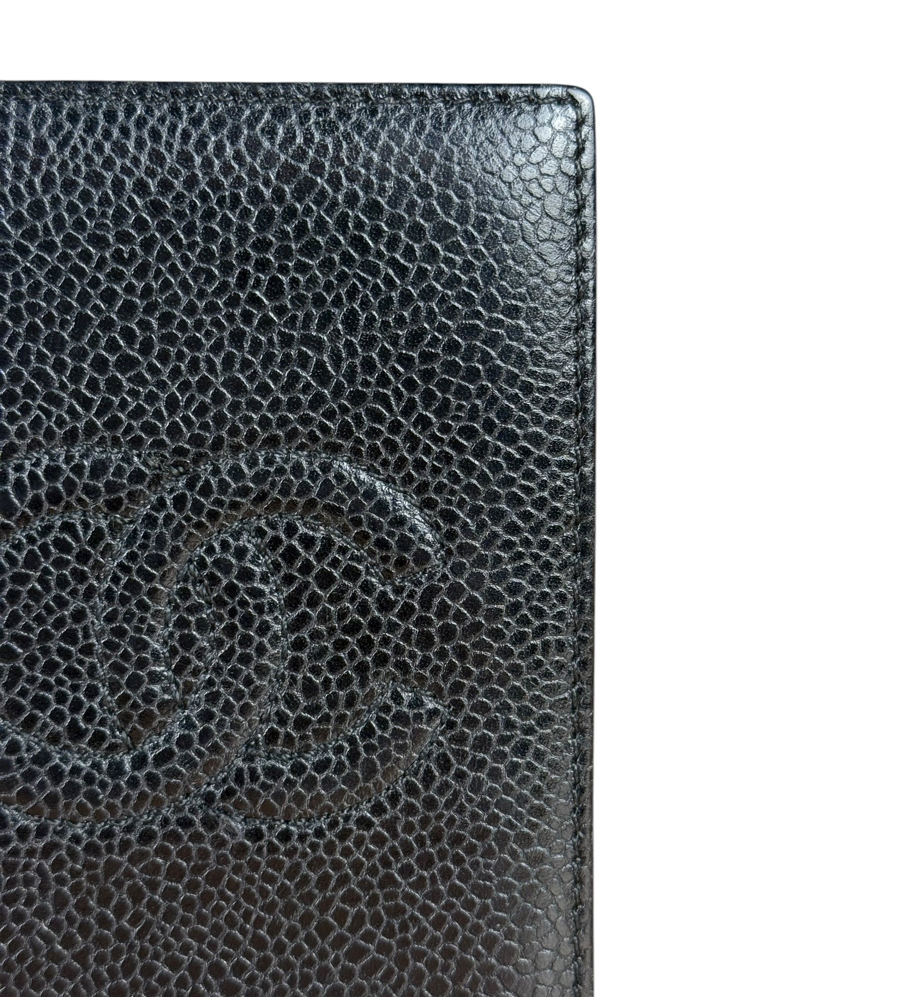 Chanel Black Caviar Bifold Wallet