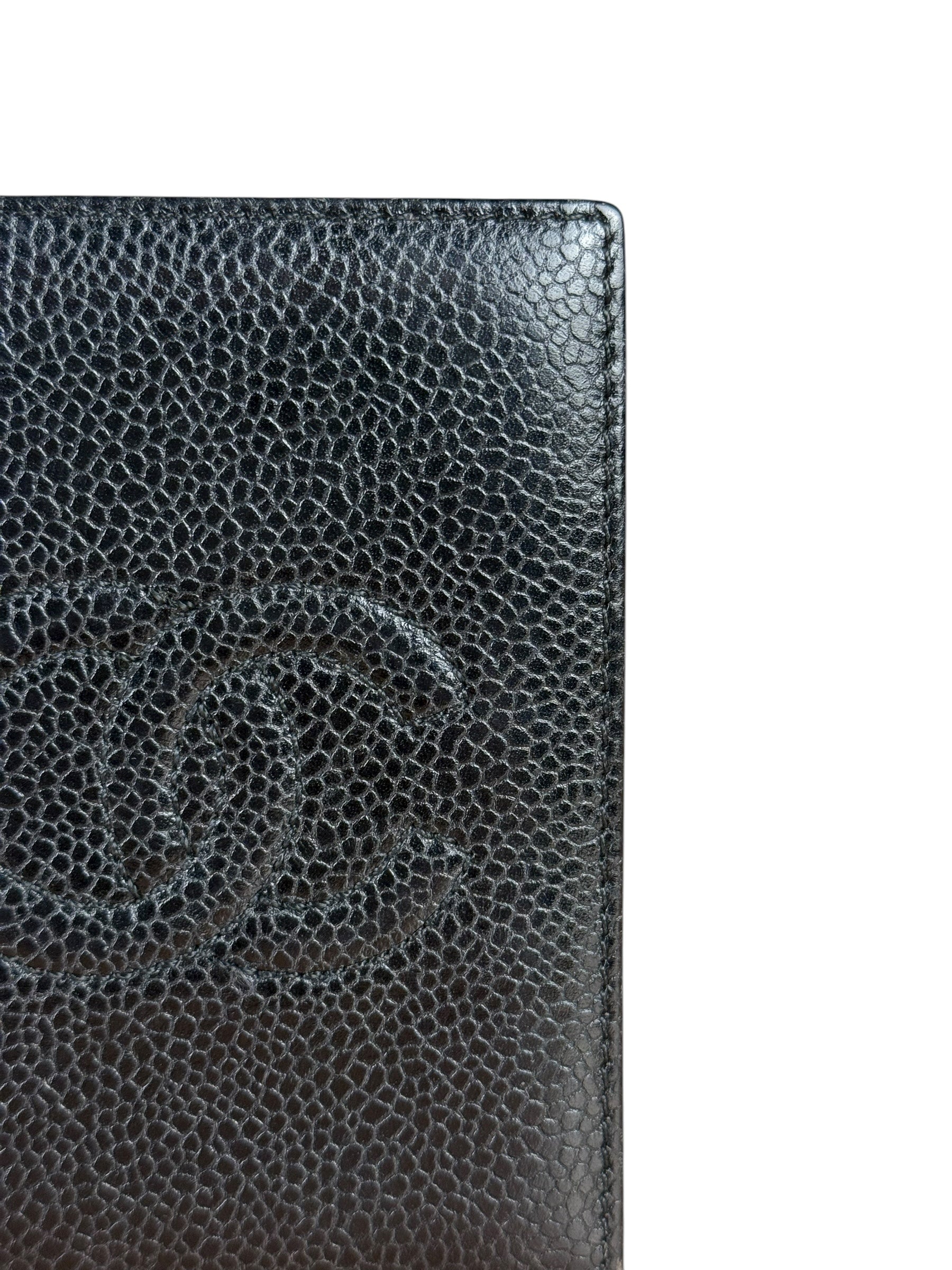 Chanel Black Caviar Bifold Wallet