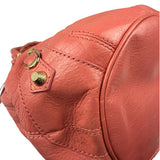 Balenciaga Pink Leather Agneau Small 21 Two-Way Bag