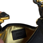 Fendi Fendigraphy Nano Black Leather Bag