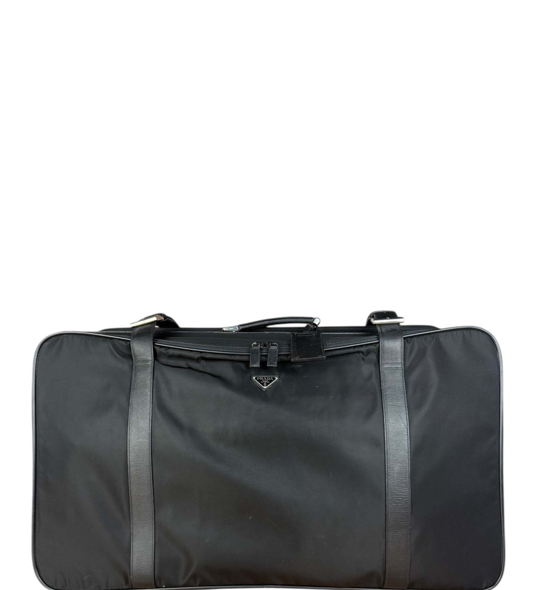 Prada Nylon Saffiano Travel Suitcase