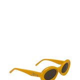 Loewe Glossy Yellow Paula's Ibiza Oval Sunglasses LW40110U