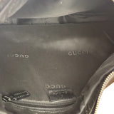 Gucci Black Leather Silhouette Hobo Bag
