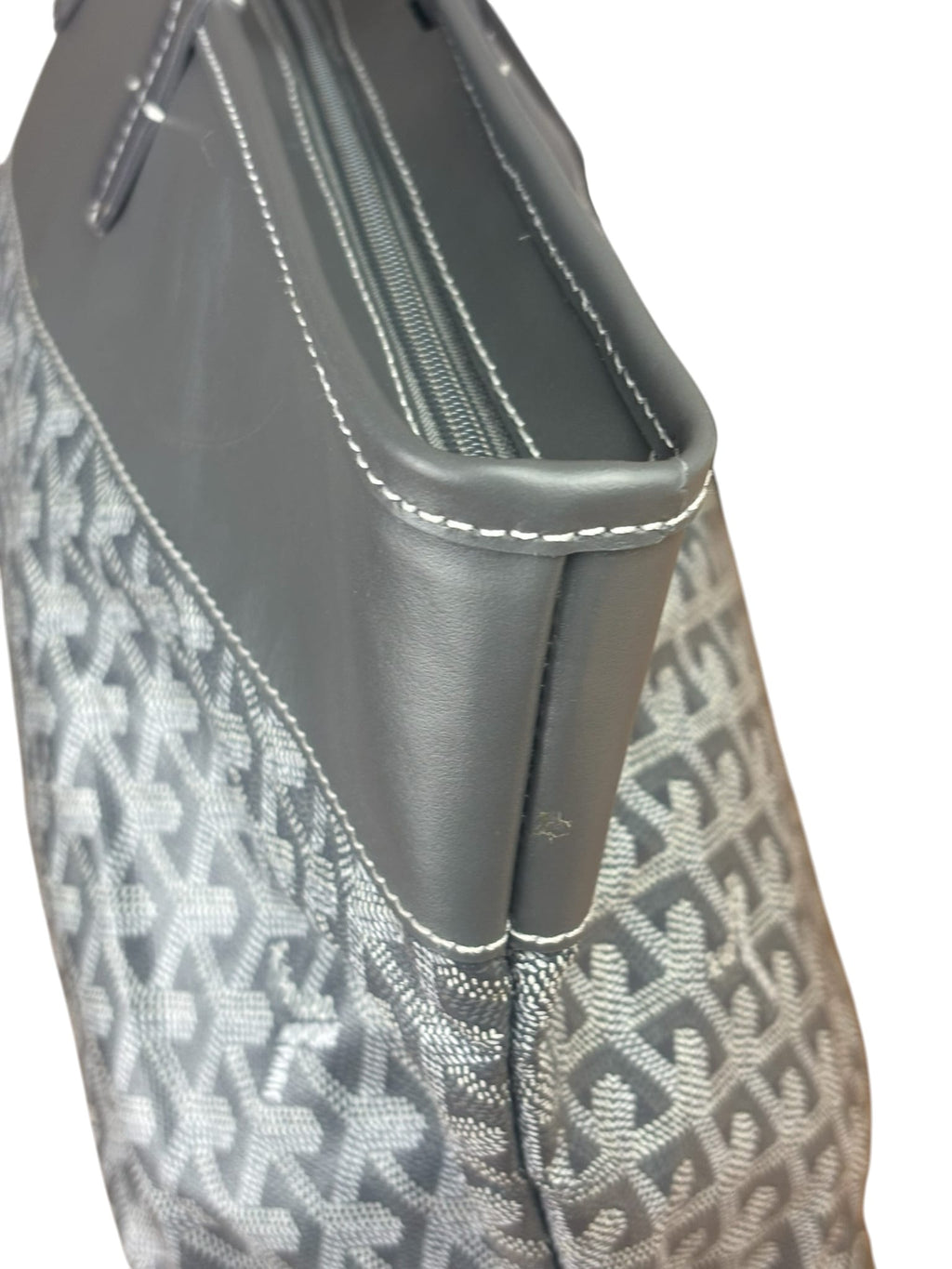 Goyard Grey Leather Bellechasse Medium Tote