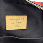 Louis Vuitton Limited Edition Deauville Cube Rosso Handbag Red