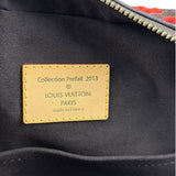Louis Vuitton Limited Edition Deauville Cube Rosso Handbag Red