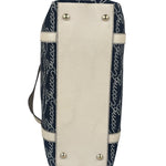 Gucci Western Logo Denim Abbey Zip Tote