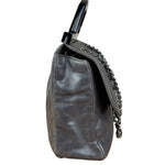 Chanel Dark Grey Cockpit Flap Shoulder Bag 2015