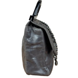 Chanel Dark Grey Cockpit Flap Shoulder Bag 2015