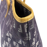 Fendi Purple Denim Roll Zucchino Tote