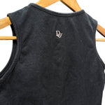Christian Dior Black Rhinestone J'adore Dior Cotton Tank Top