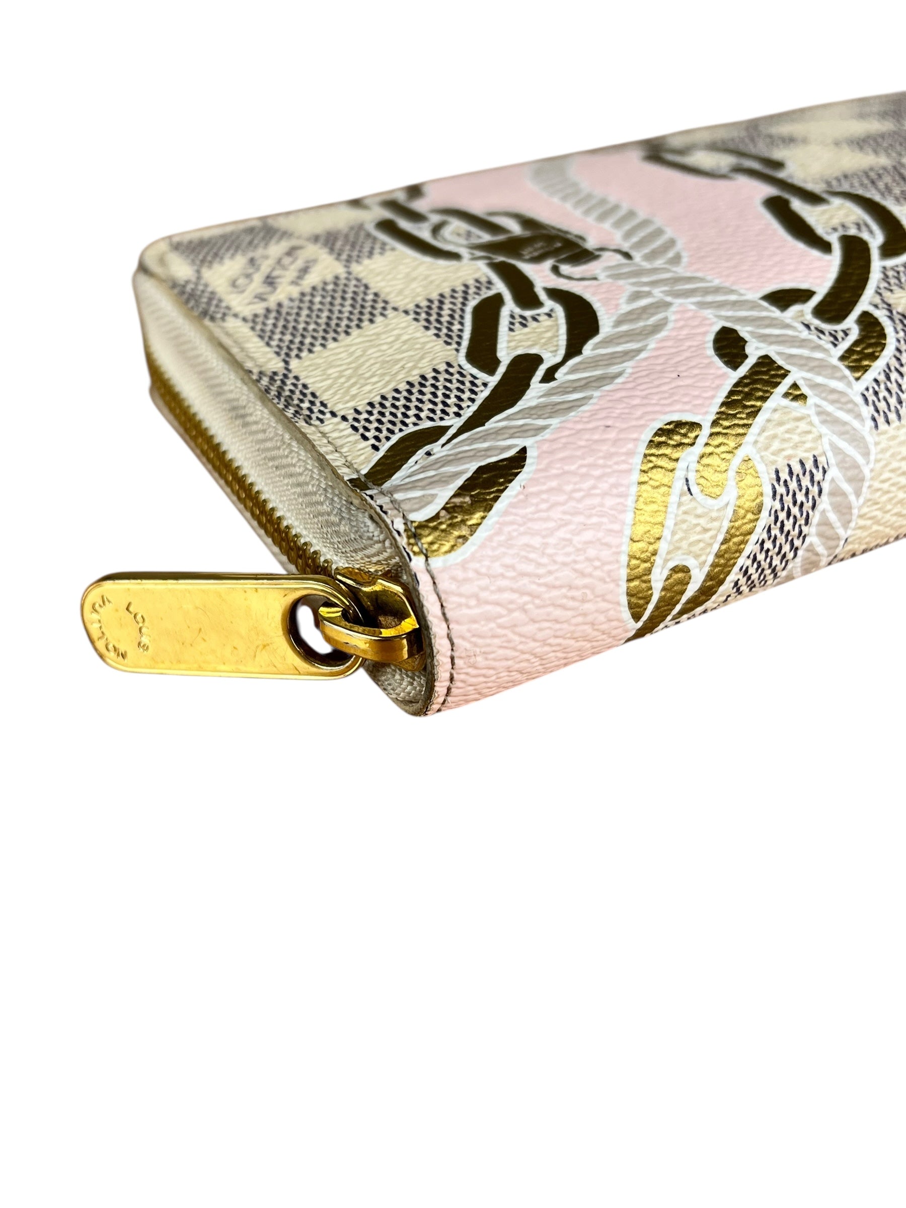 Louis Vuitton Zippy Wallet Limited Edition Nautical Damier