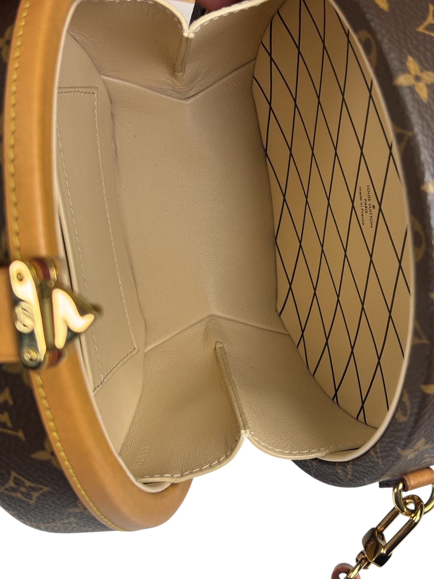 Louis Vuitton Monogram Petite Boite Chapeau Two-Way Bag